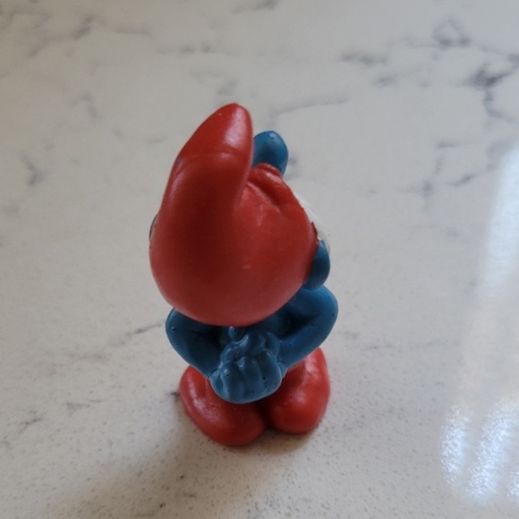 Set of Three (3) Vintage Smurf Figurines - Picture 7 of 11